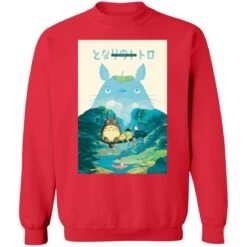 Totoro And The Girls In Jungle Sweatshirt -Ghibli redirect12262021071254 14