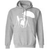 The Wind Rises Cutout Black & White Hoodie