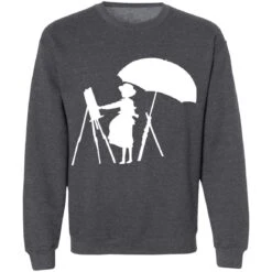 The Wind Rises Cutout Black & White Sweatshirt -Ghibli redirect12282020121213 6 1