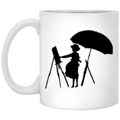 The Wind Rises Cutout Black & White Mug -Ghibli redirect12282020121221 2