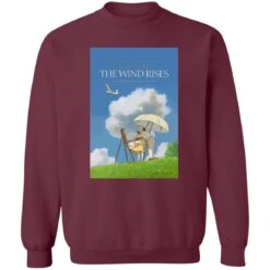 The Wind Rises Poster Classic Sweatshirt -Ghibli redirect12292020091206 3